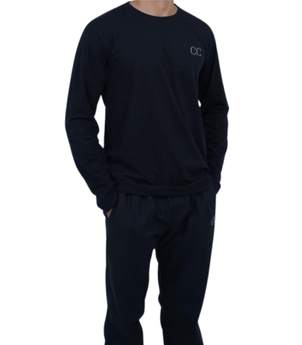 Black Full Sleeve Basic T-Shirt